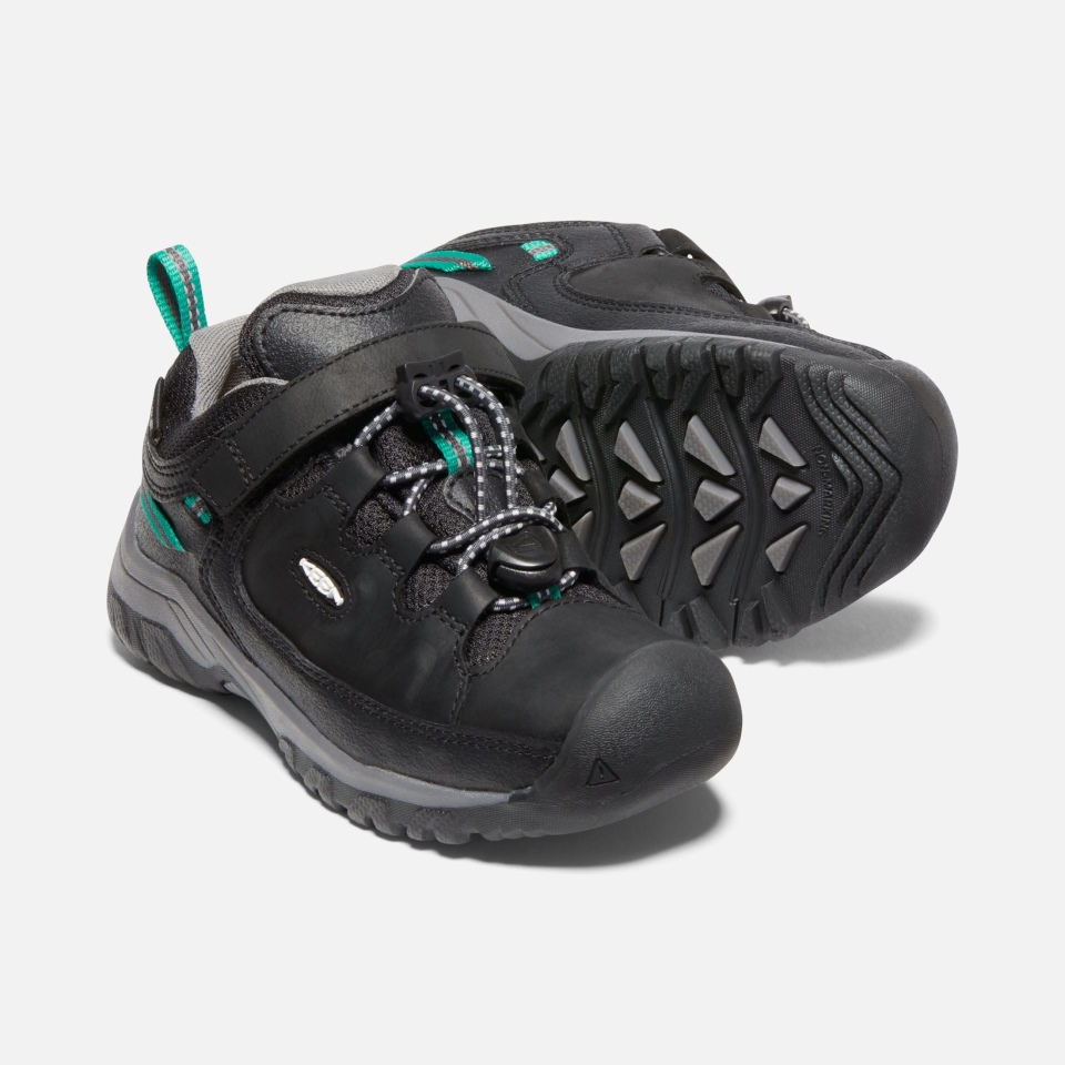 Zapato Impermeable Targhee Para Niños Pequeños En Blanco Y Negro