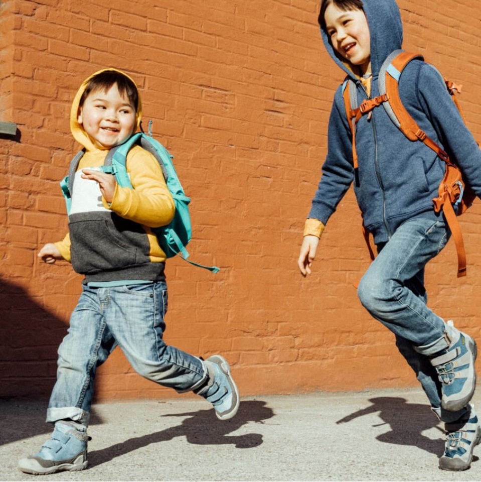 Chukka Kein De Doble Tira Con Nudo Para Niños Pequeños Fruit Dove-black