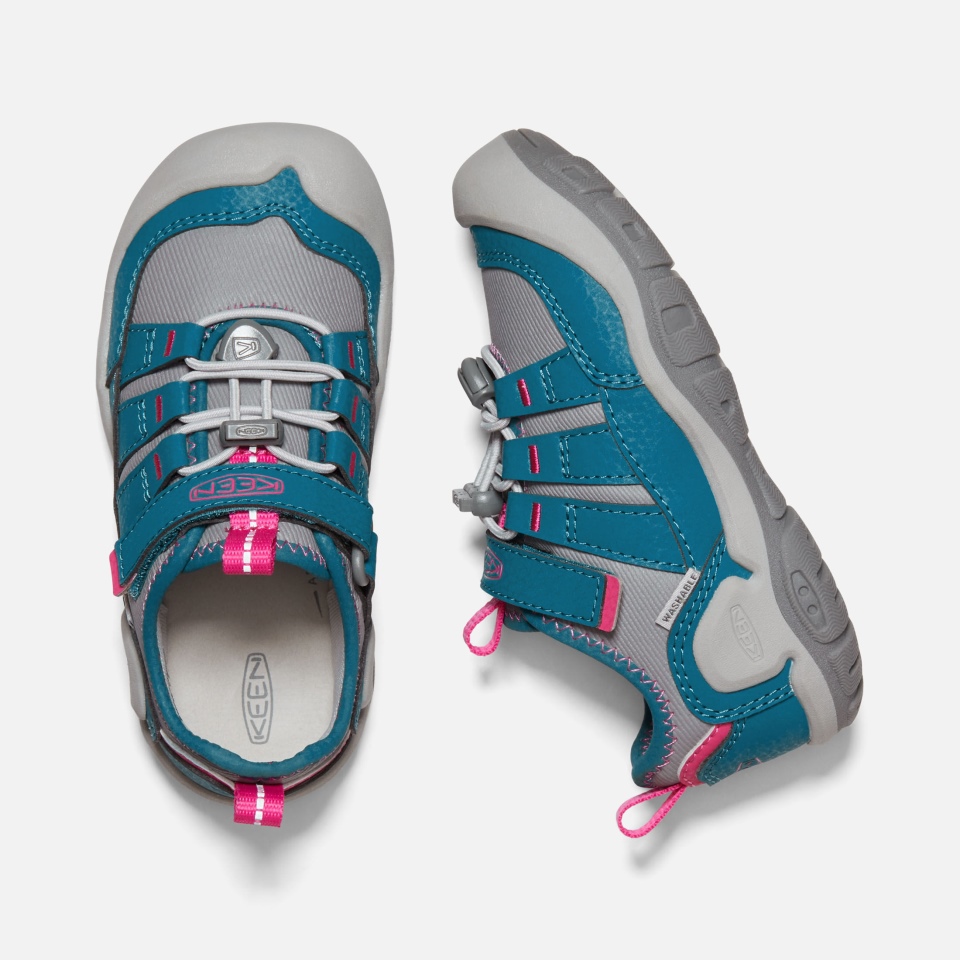 Zapatilla De Deporte Hueca Knotch Para Niños Pequeños De La Legión Azul Acero Gris