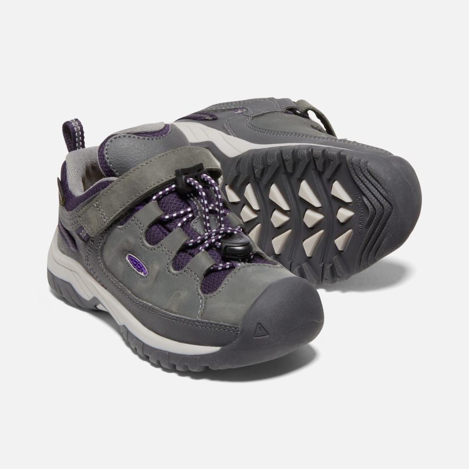 Zapato Impermeable Targhee Para Niños Pequeños En Morado De Sharp Magnet-tillandsia