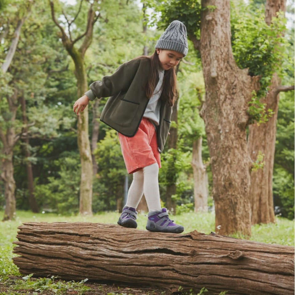 Chukka Con Nudos Para Niños Grandes Kein Dark Earth-Black