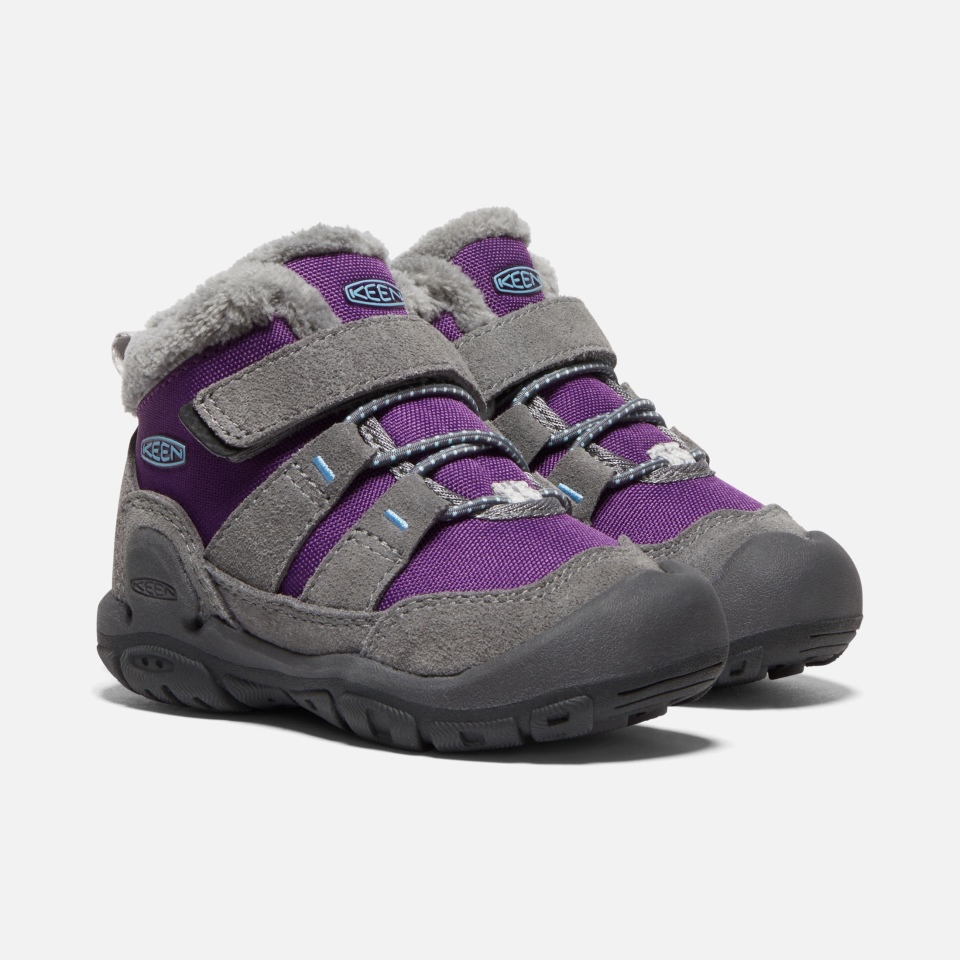 Chukka Con Nudo Para Niños Pequeños Gris Acero-carisma