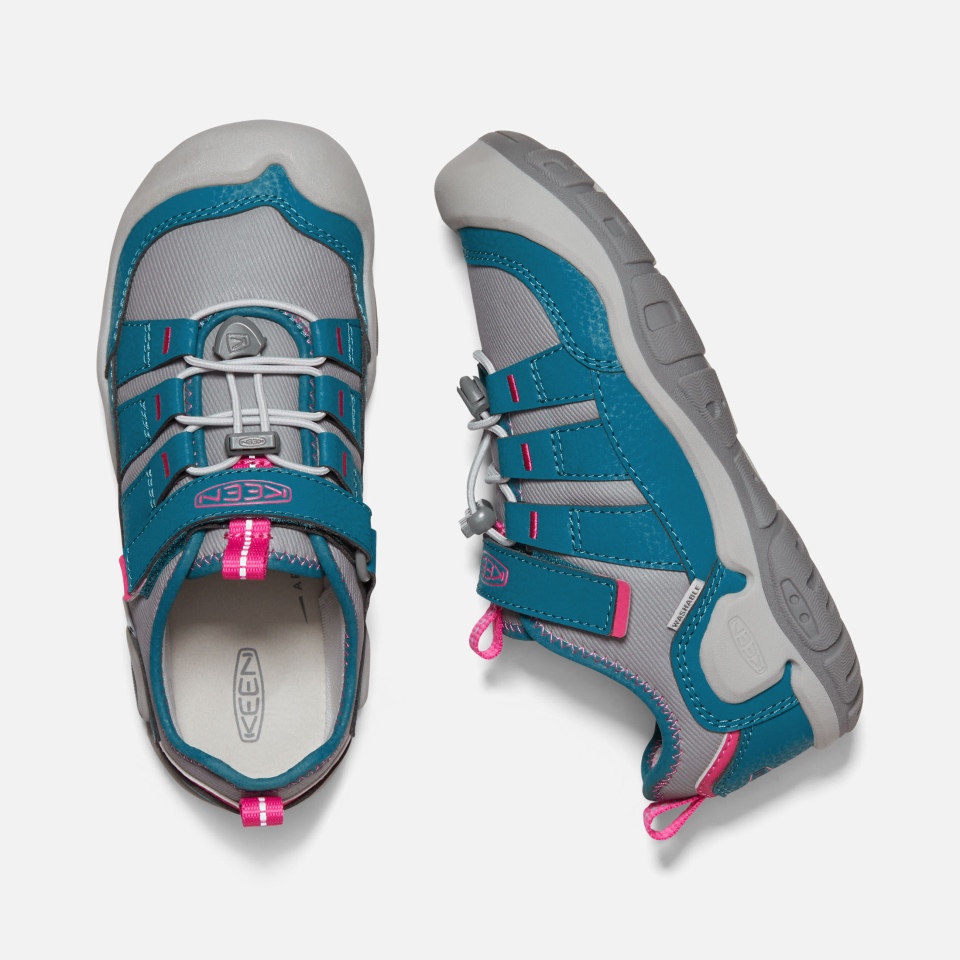 Zapatilla De Deporte Hueca Knotch Para Niños Grandes De Kein Legion Azul Acero Gris