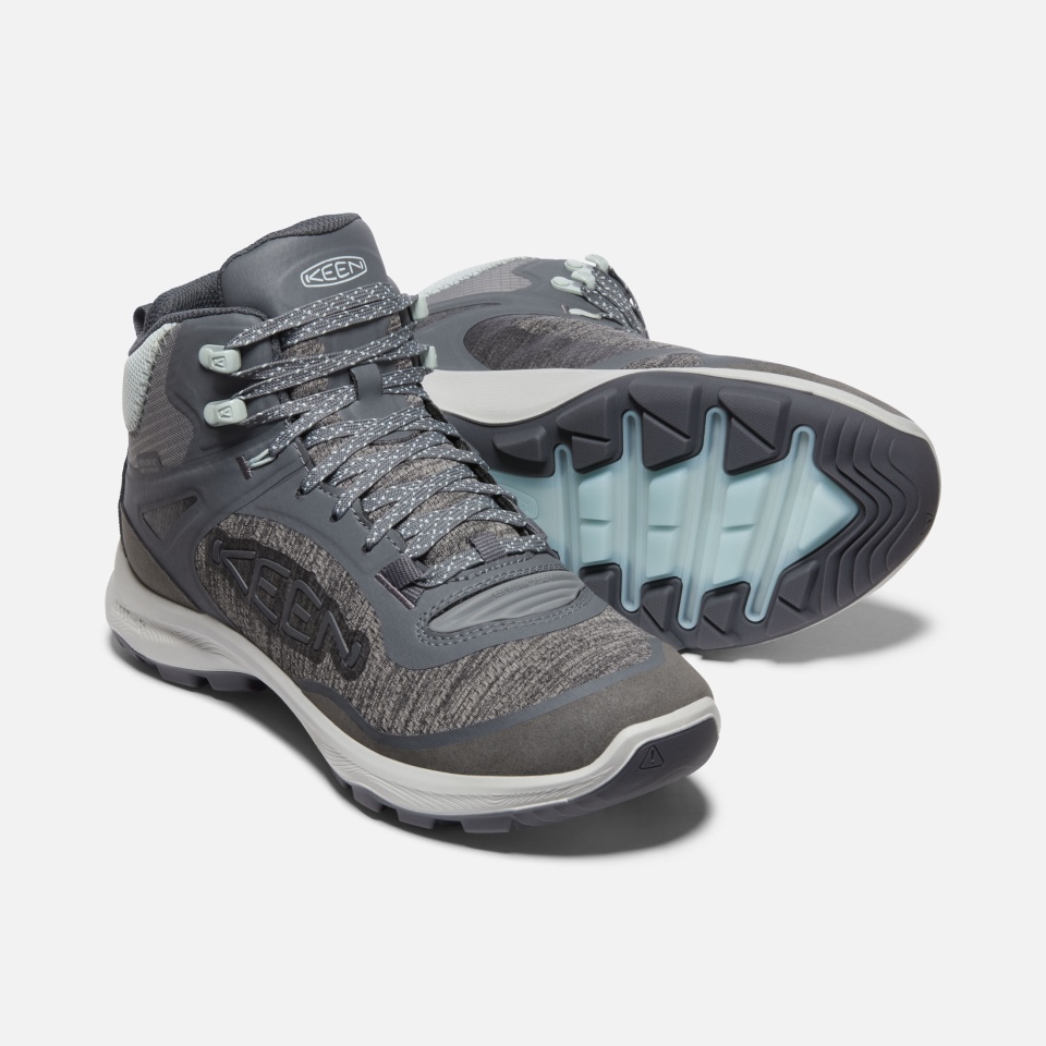 Bota Impermeable Terradora Flex Magnet-cloud Azul Para Mujer