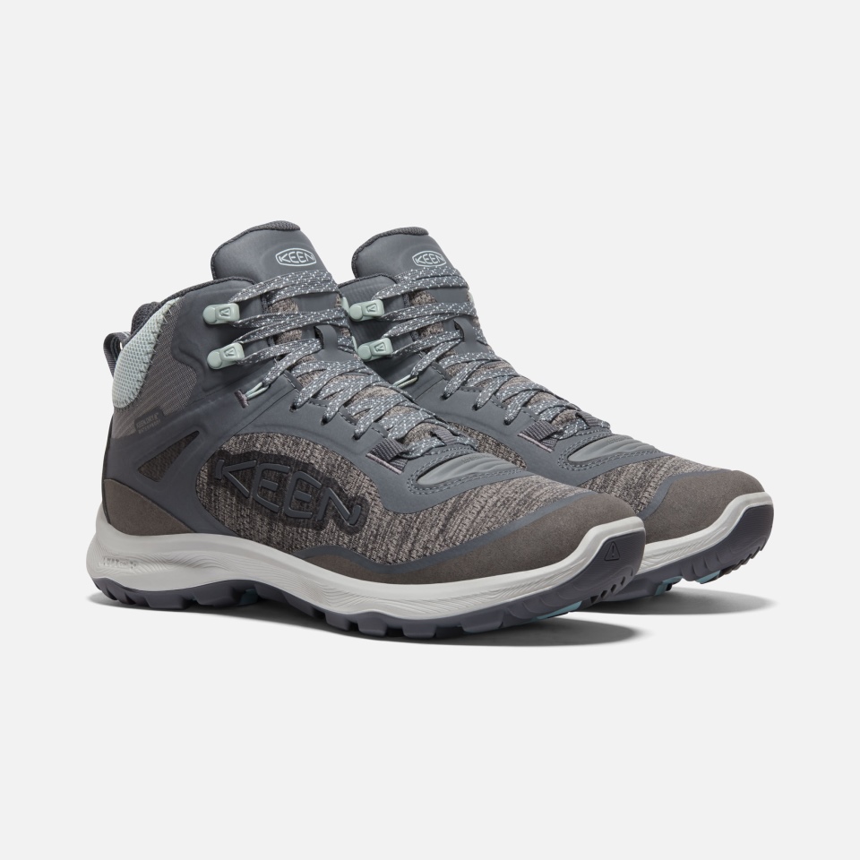 Bota Impermeable Terradora Flex Magnet-cloud Azul Para Mujer