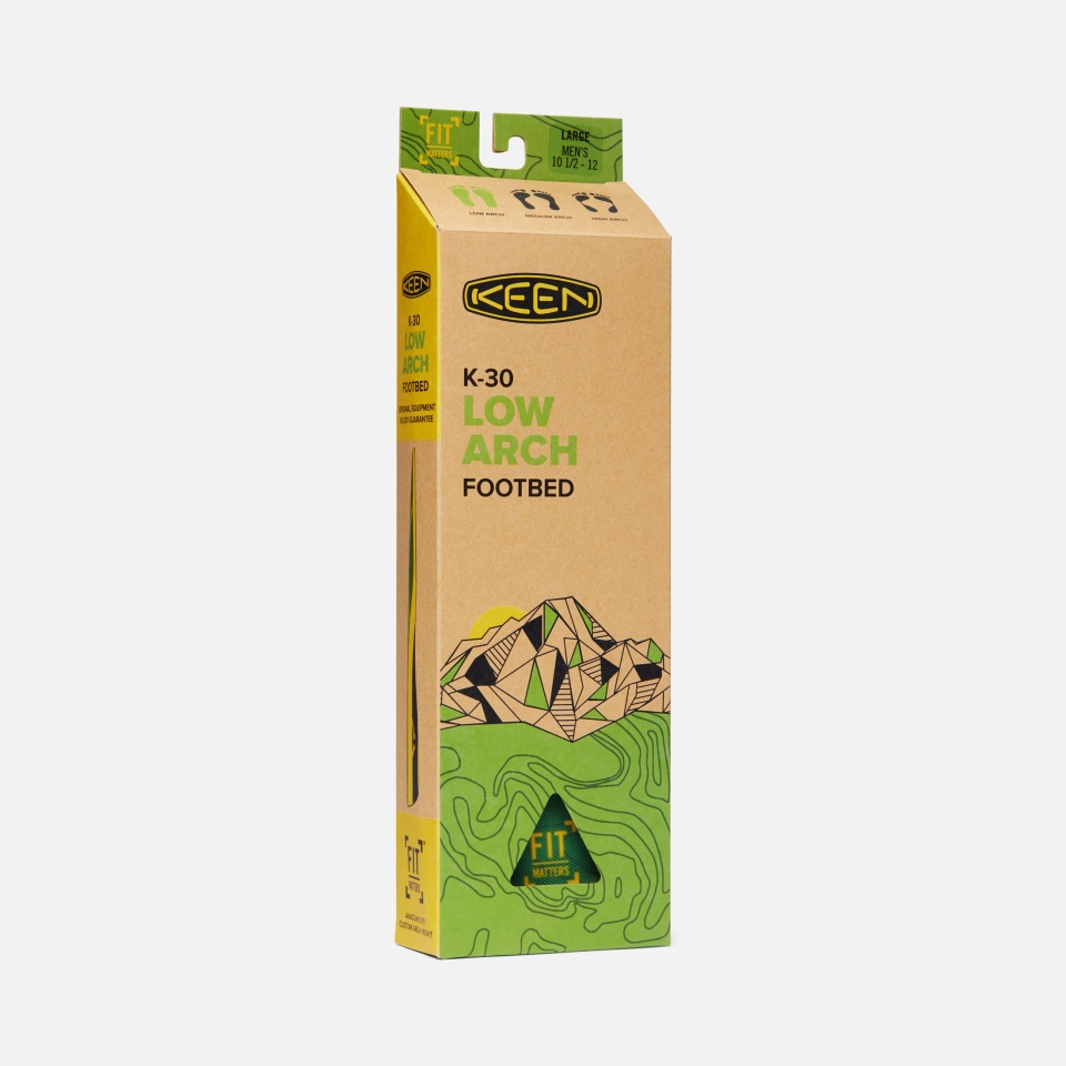 Plantilla De Arco Bajo Para Hombre Green Kein K-30 Para Exteriores