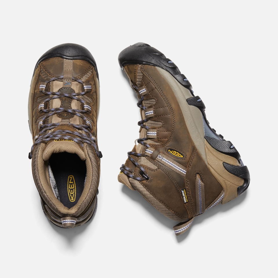Keen Slate Black-Flint Stone Targhee II Impermeable Para Mujer
