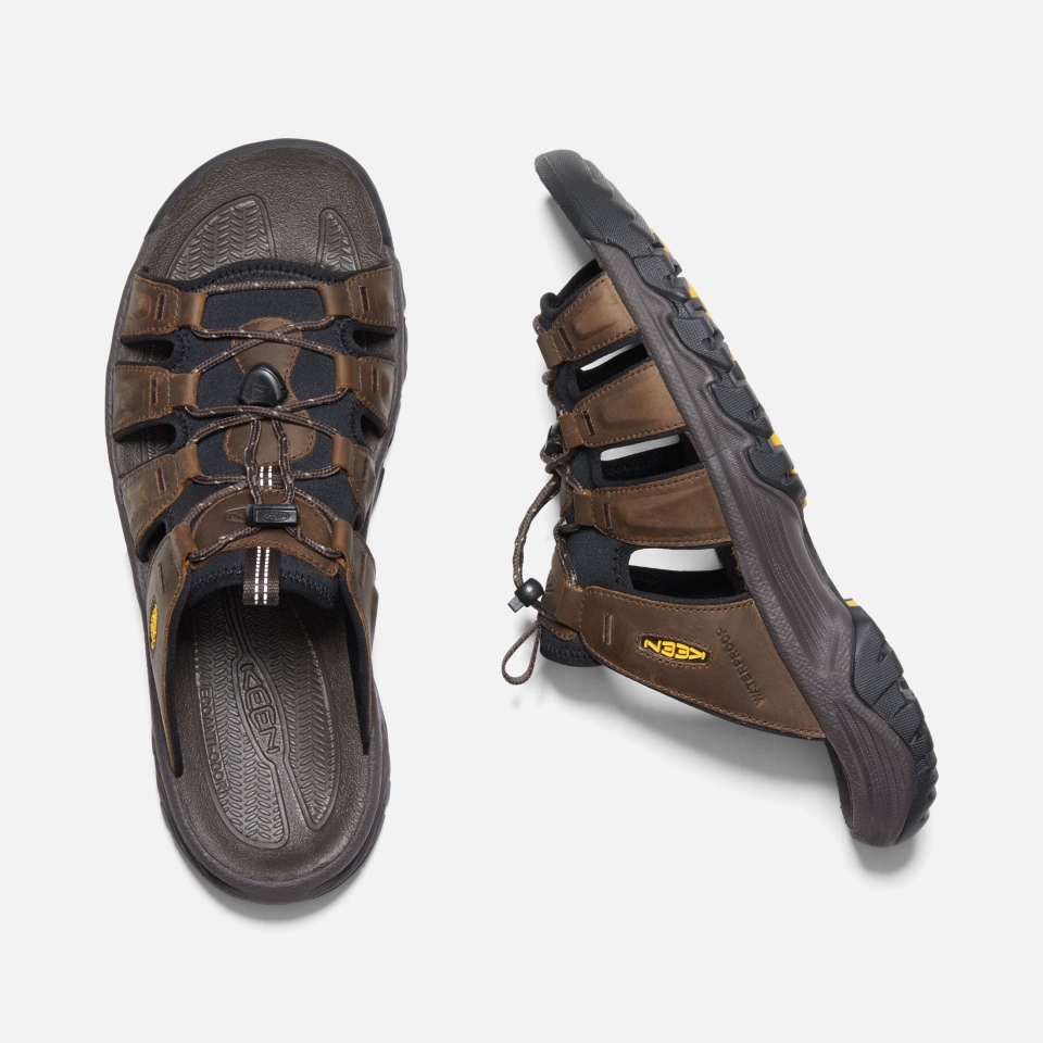 Sandalias De Deslizamiento Targhee Iii Para Hombre De Bison-mulch