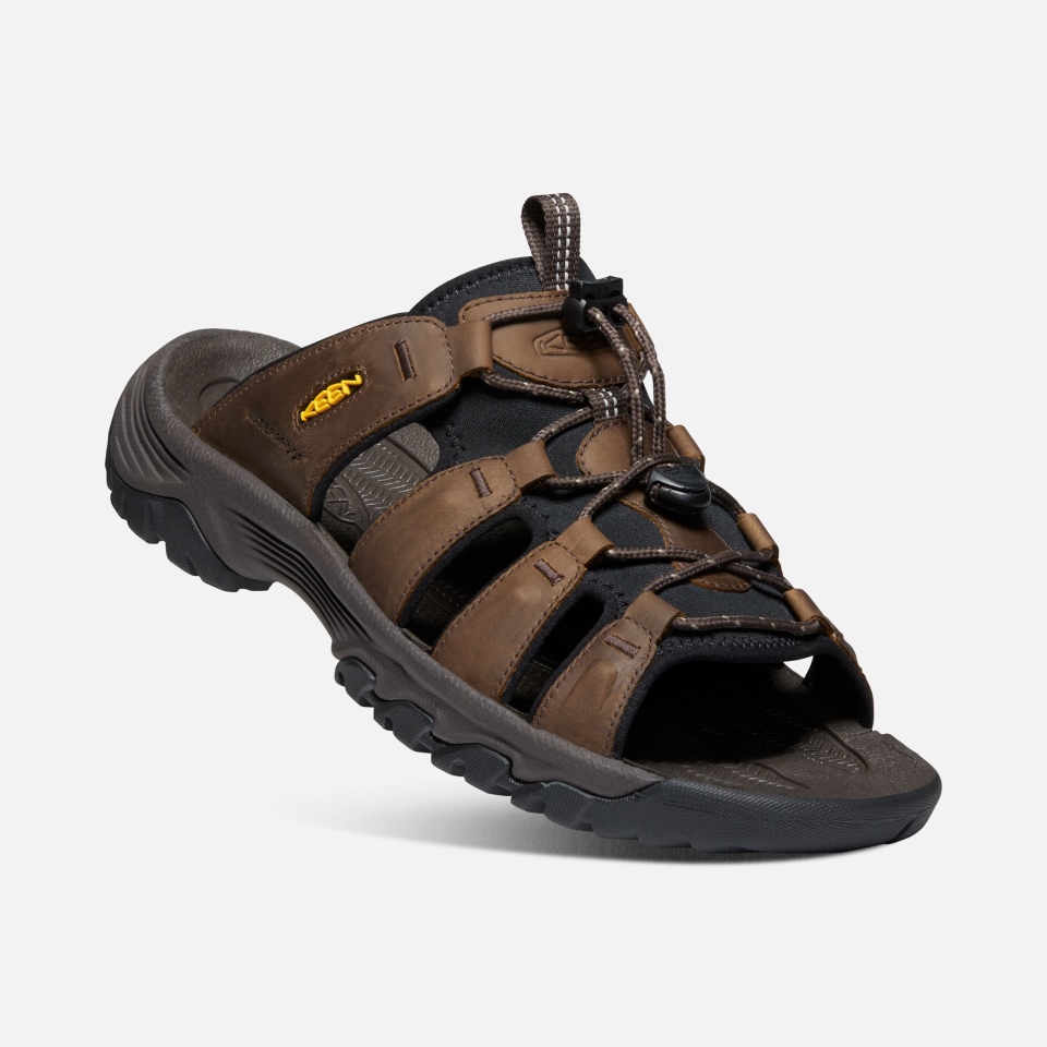 Sandalias De Deslizamiento Targhee Iii Para Hombre De Bison-mulch