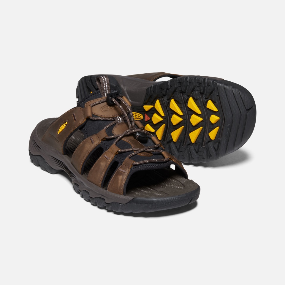 Sandalias De Deslizamiento Targhee Iii Para Hombre De Bison-mulch
