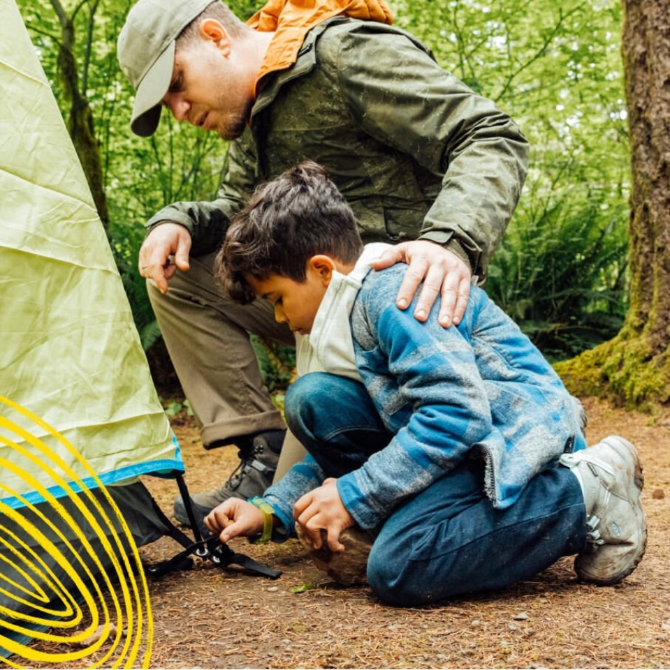 Bota Impermeable Ridge Flex Para Niños Grandes Con Tinte Gris Azulado