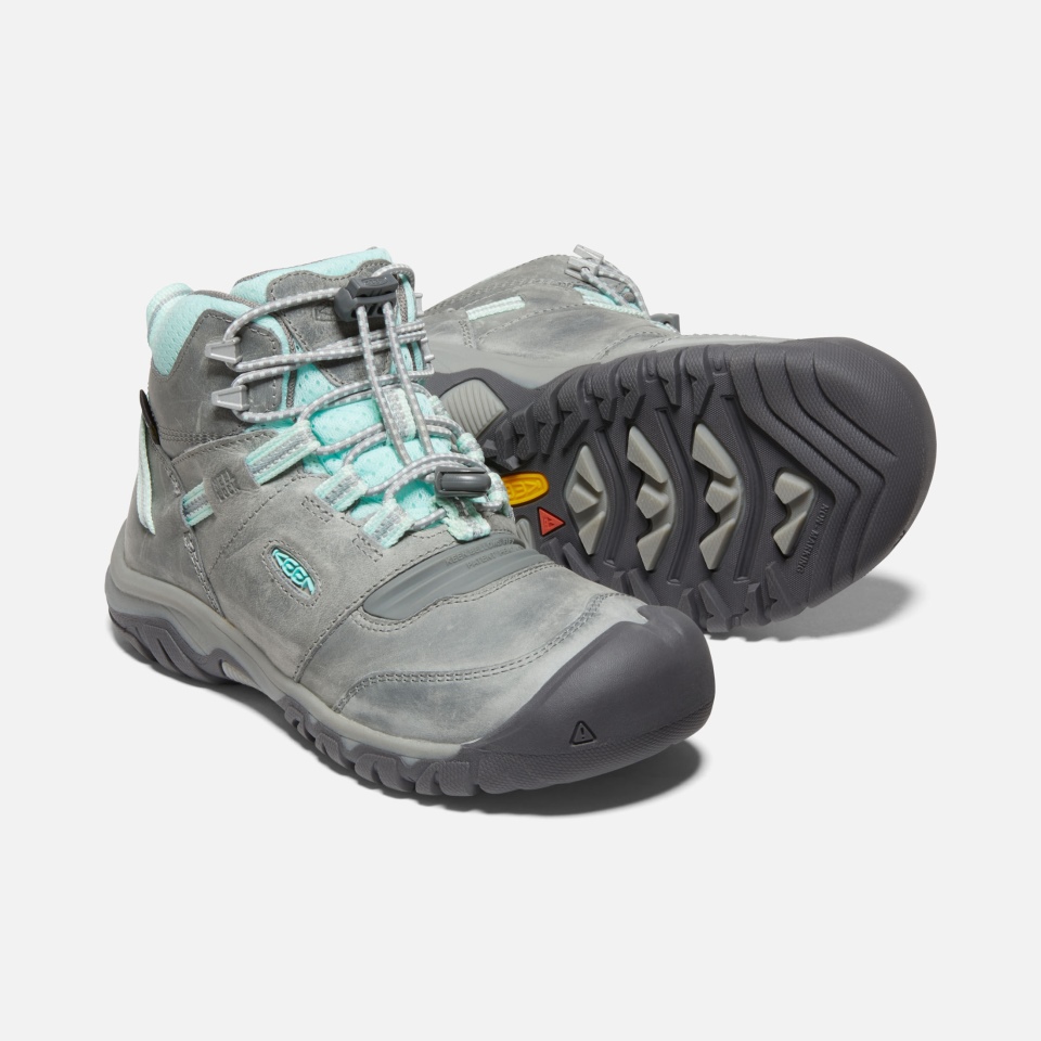Bota Impermeable Ridge Flex Para Niños Grandes Con Tinte Gris Azulado