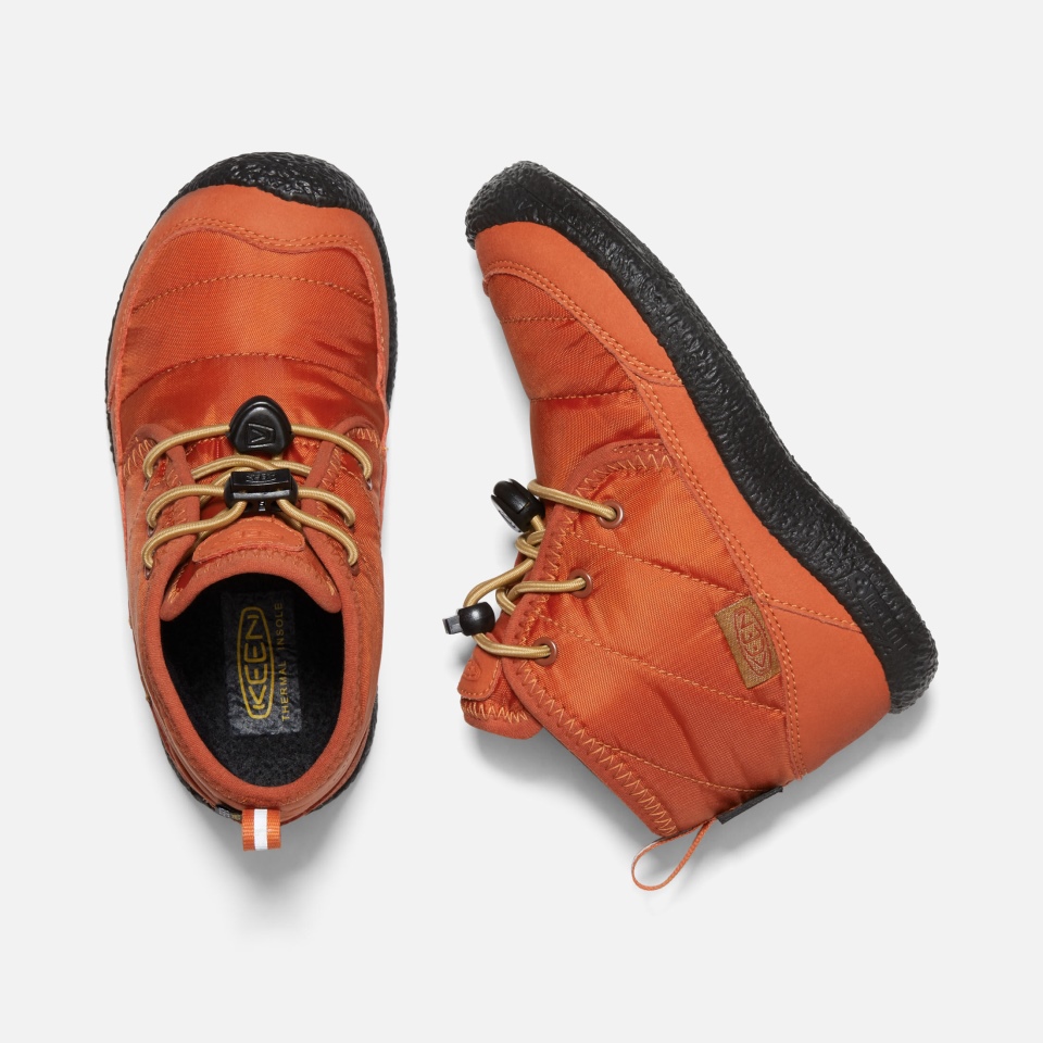 Potters Arcilla-negro Howser Ii Impermeable Para Niños Pequeños Chukka Kein