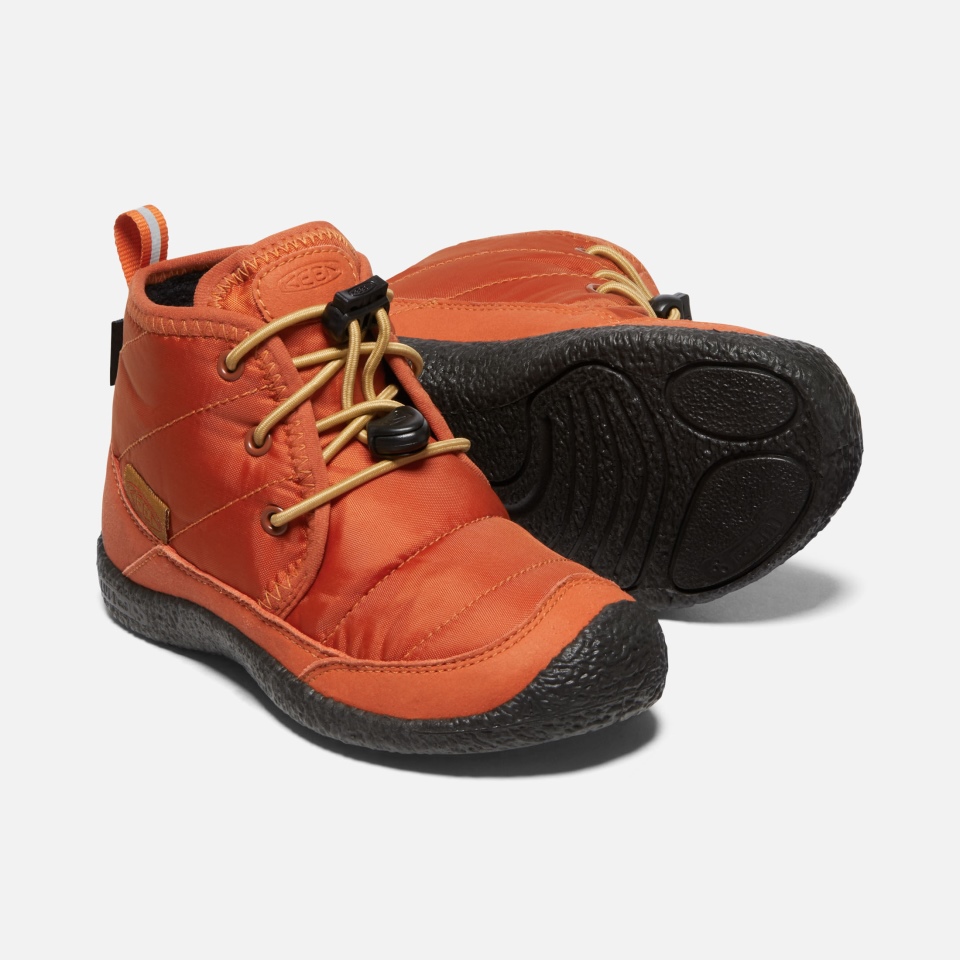 Potters Arcilla-negro Howser Ii Impermeable Para Niños Pequeños Chukka Kein