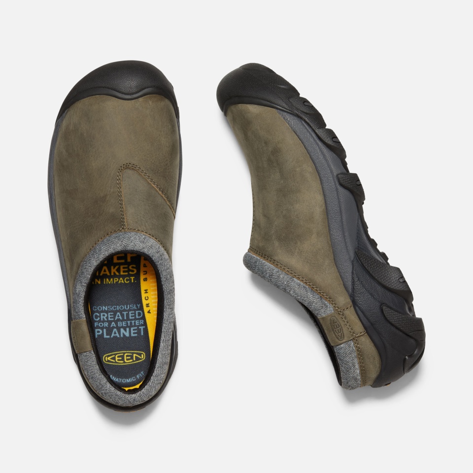 Zueco Targhee Ii De Hombre Negro Peltre