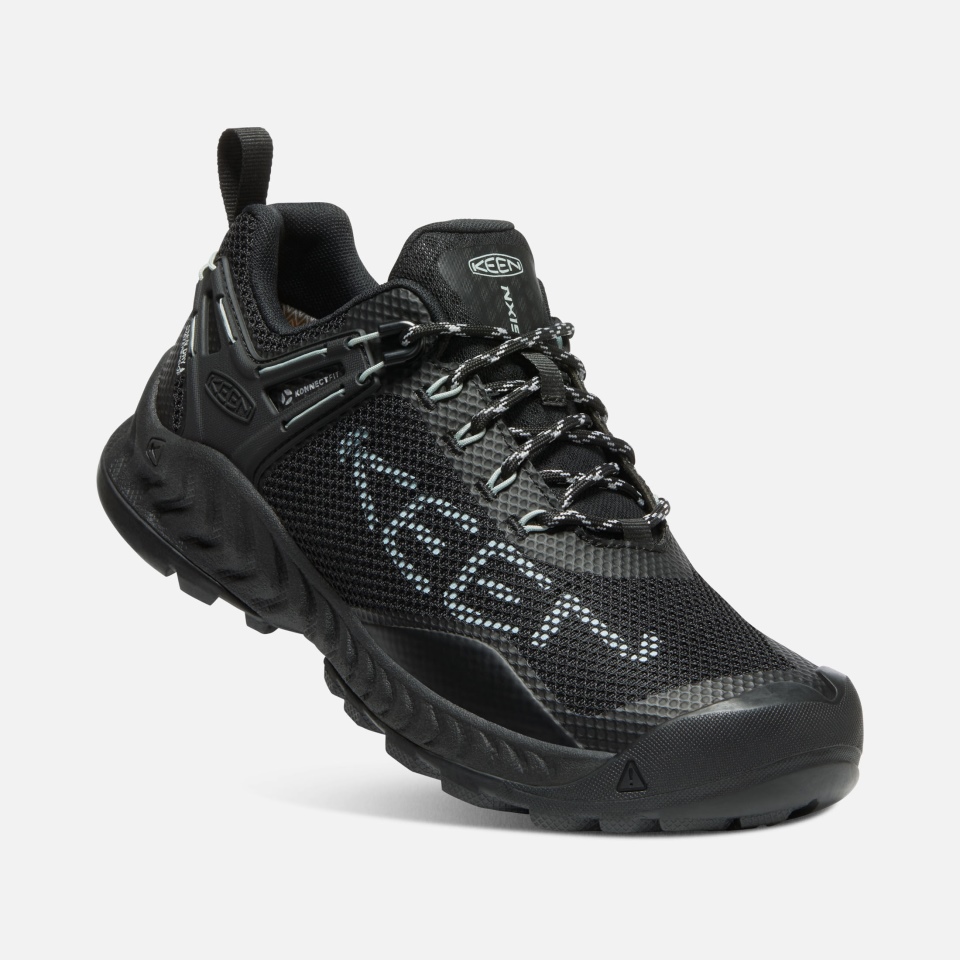 Zapatilla Impermeable Nxis Evo Para Mujer Negro-nube Azul