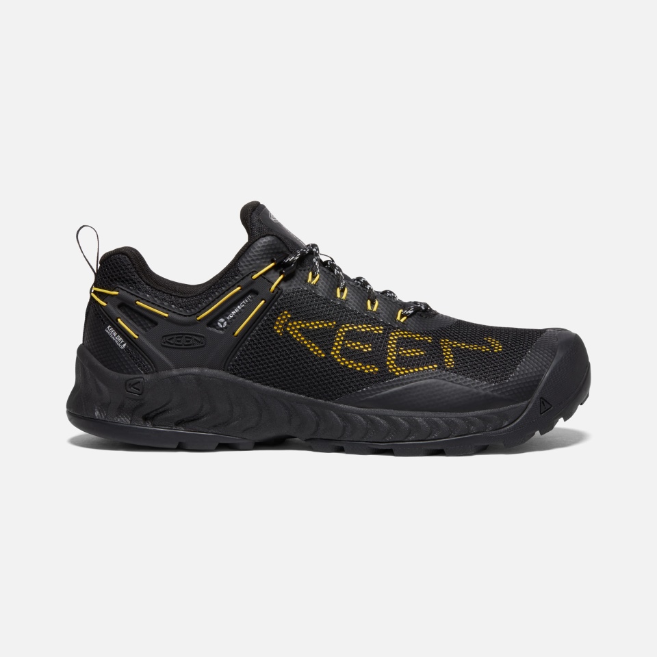 Zapatillas Impermeables Hombre Nxis Evo Negro-keen Amarillo
