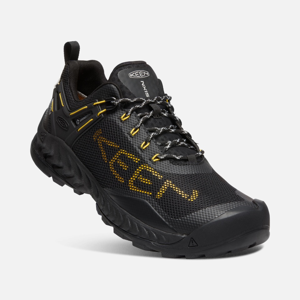Zapatillas Impermeables Hombre Nxis Evo Negro-keen Amarillo