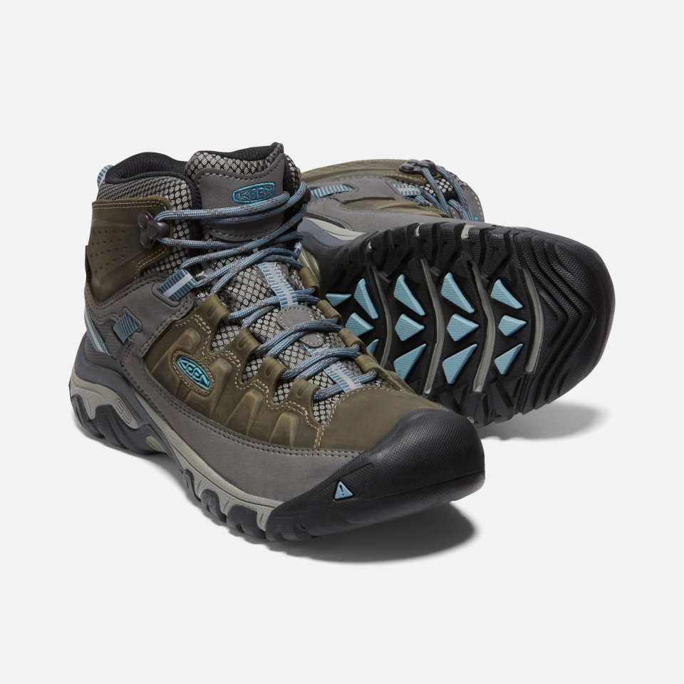 Botas Impermeables Keen Magnet-Atlantic Blue Targhee II Para Mujer Anchas