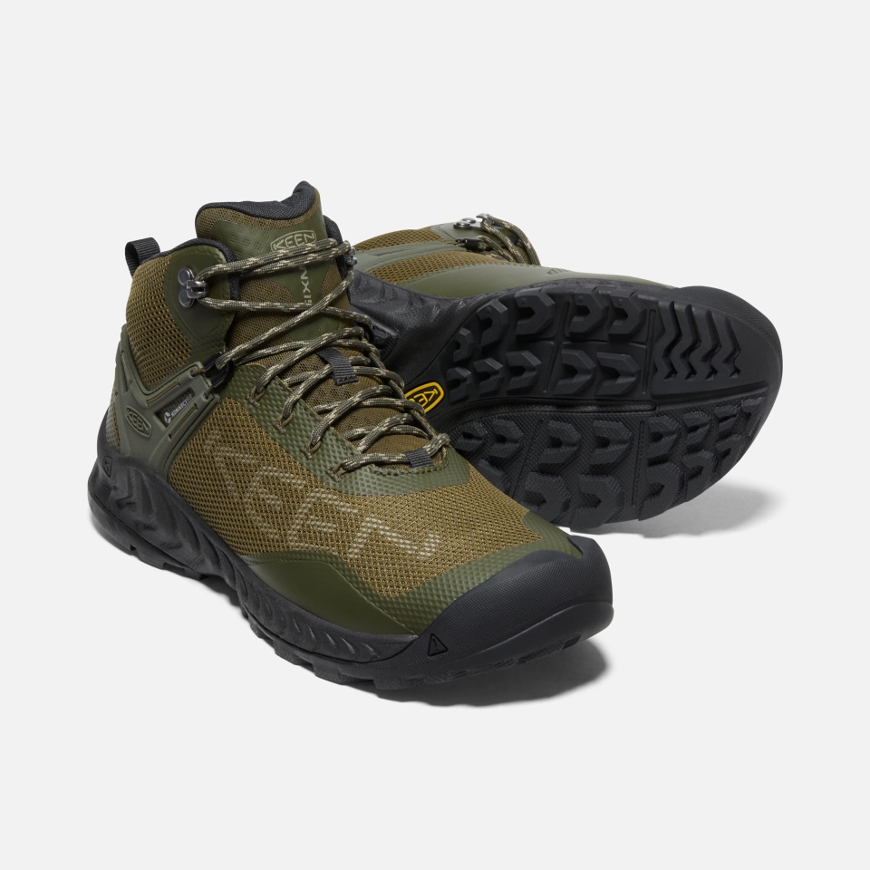 Botas Impermeables Nxis Evo Para Hombre Nxis Evo De Olive Forest Night-dark