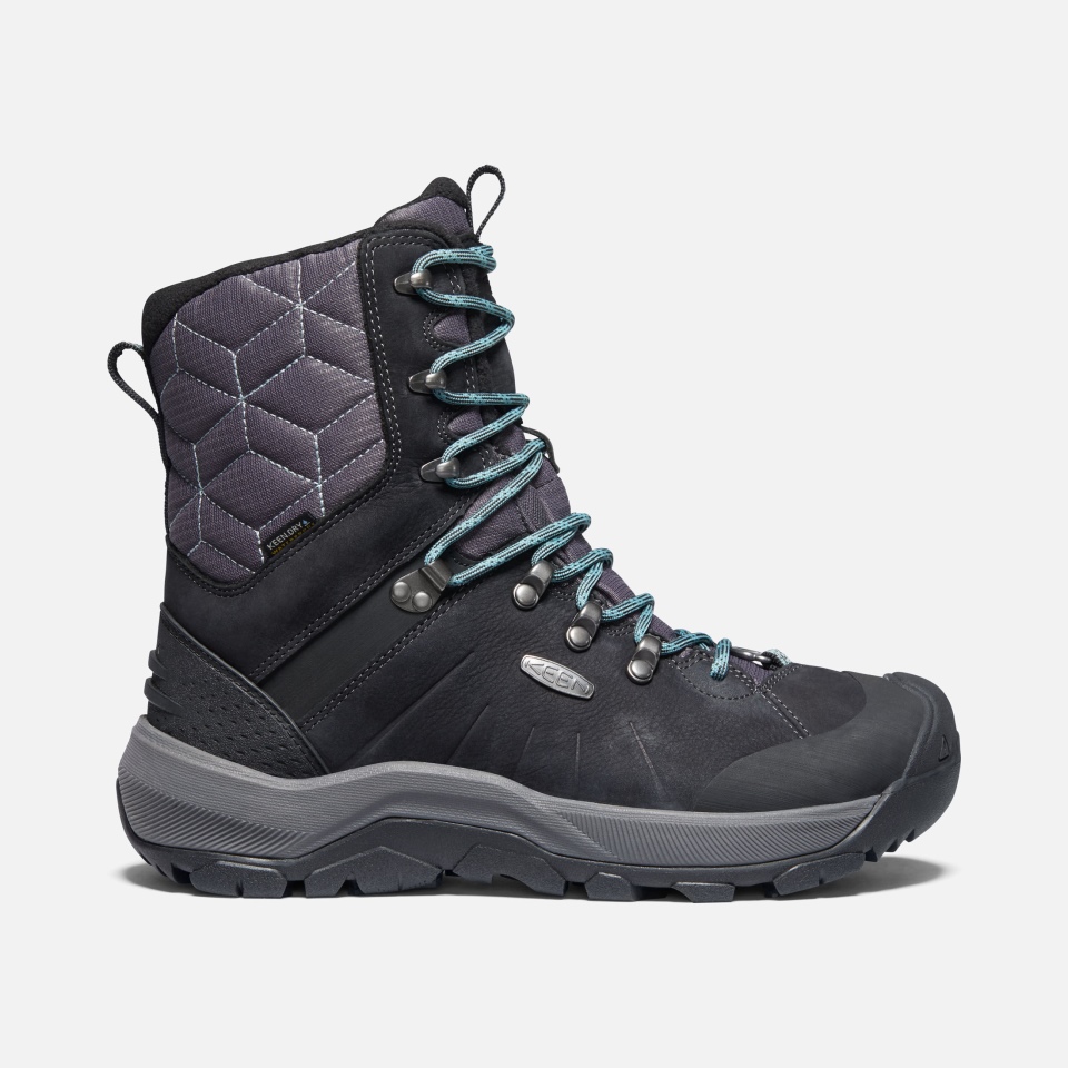 Bota Polar Alta Revel Iv Mujer Negro Atlántico Norte