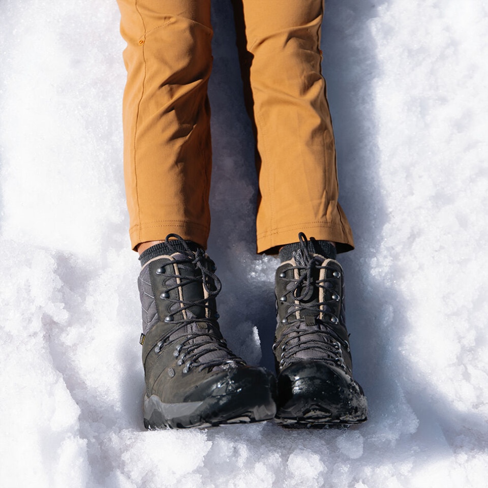 Bota Polar Alta Revel Iv Mujer Negro Atlántico Norte