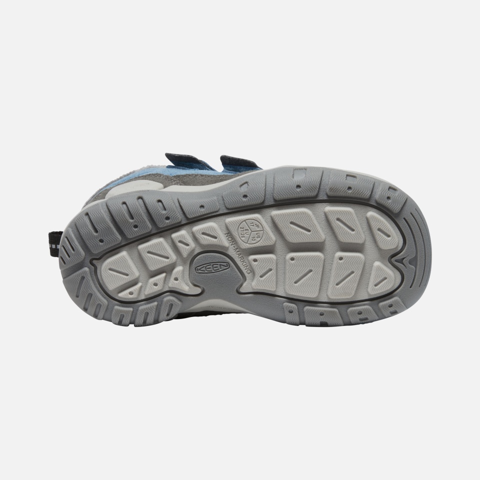 Chukka De Doble Tira Con Nudo Para Niños Pequeños Shadow Sharp Azul Imán