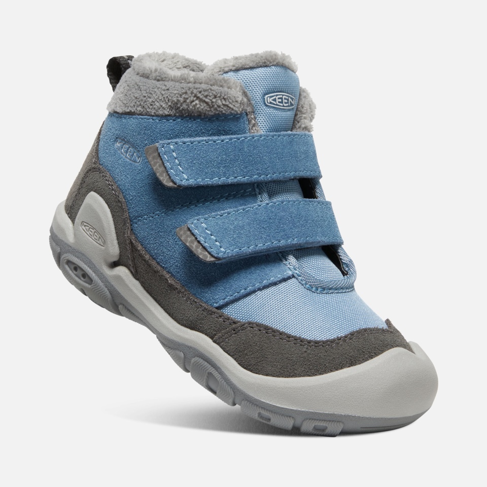 Chukka De Doble Tira Con Nudo Para Niños Pequeños Shadow Sharp Azul Imán