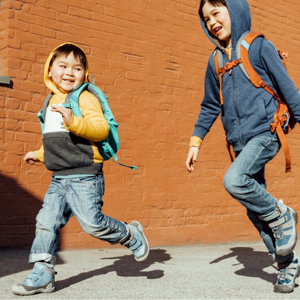 Chukka De Doble Tira Con Nudo Para Niños Pequeños Shadow Sharp Azul Imán