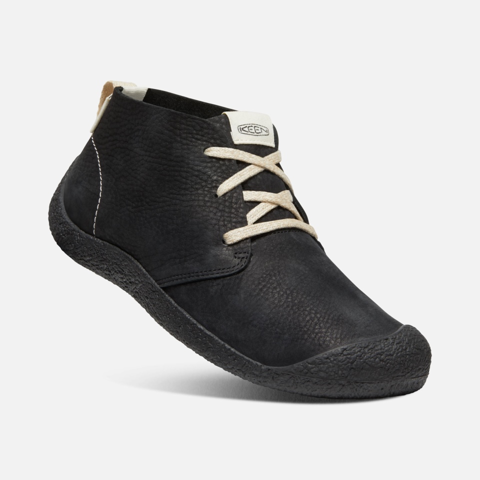 Chukka De Hombre Mosey De Cuero Negro-negro