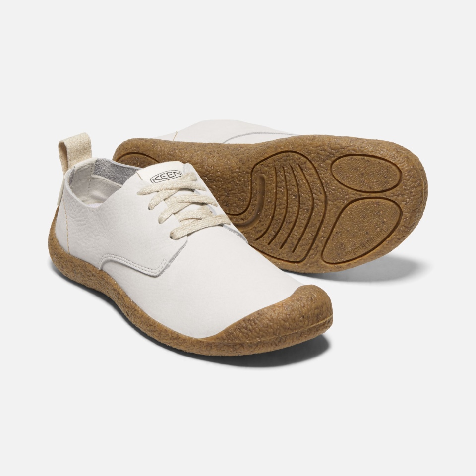 Zapato De Cuero Mosey Derby Para Mujer De Kein Vapor-Birch