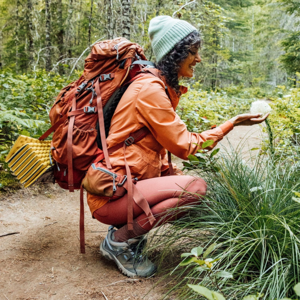 Afilado Acero Gris-hortensia Mujer Ridge Flex Impermeable