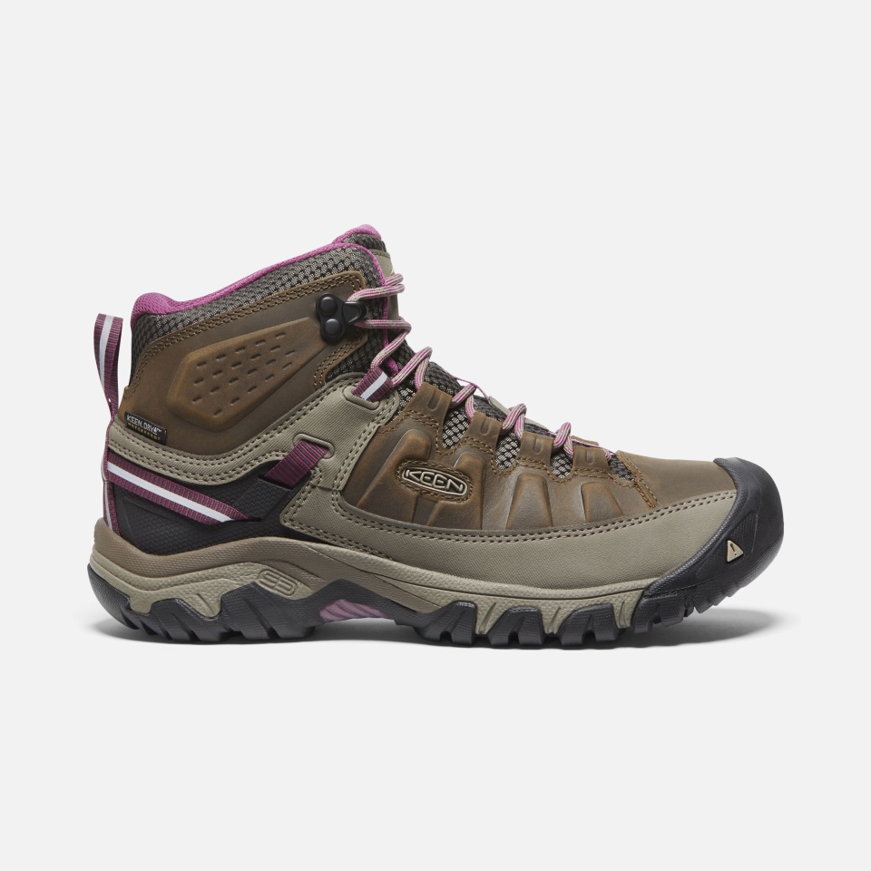Weiss-Boysenberry Keen Targhee Iii Impermeable Para Mujer