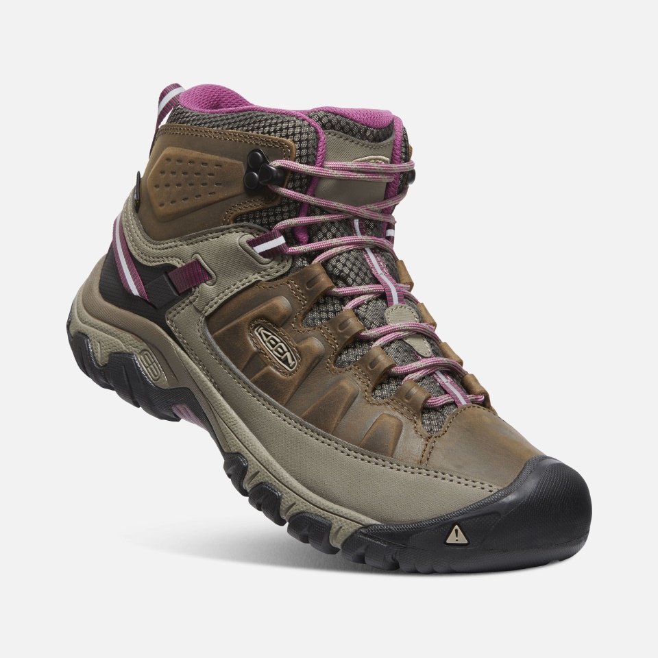 Weiss-Boysenberry Keen Targhee Iii Impermeable Para Mujer