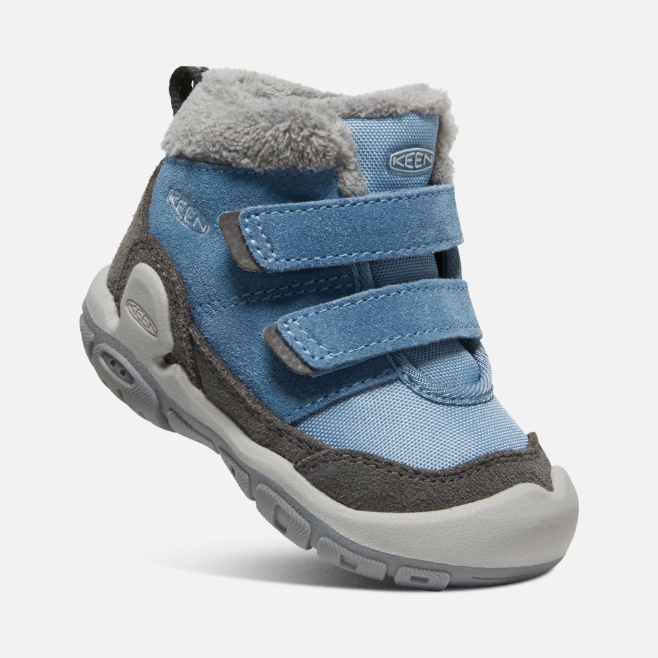 Chukka De Doble Tira Con Nudo Para Niños Pequeños Shadow Sharp Azul Imán