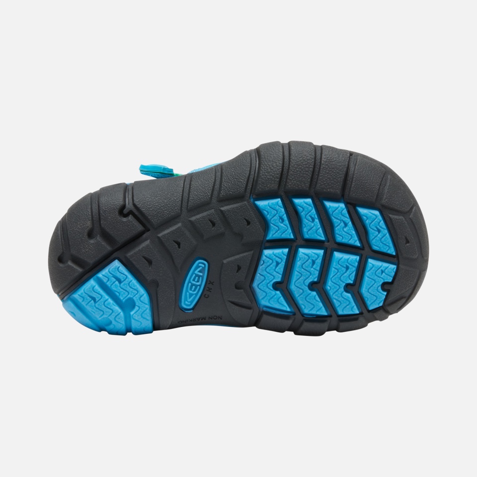 Azul Vívido-teñido Anudado Original Seacamp Ii Cnx Para Niños Pequeños Entusiastas