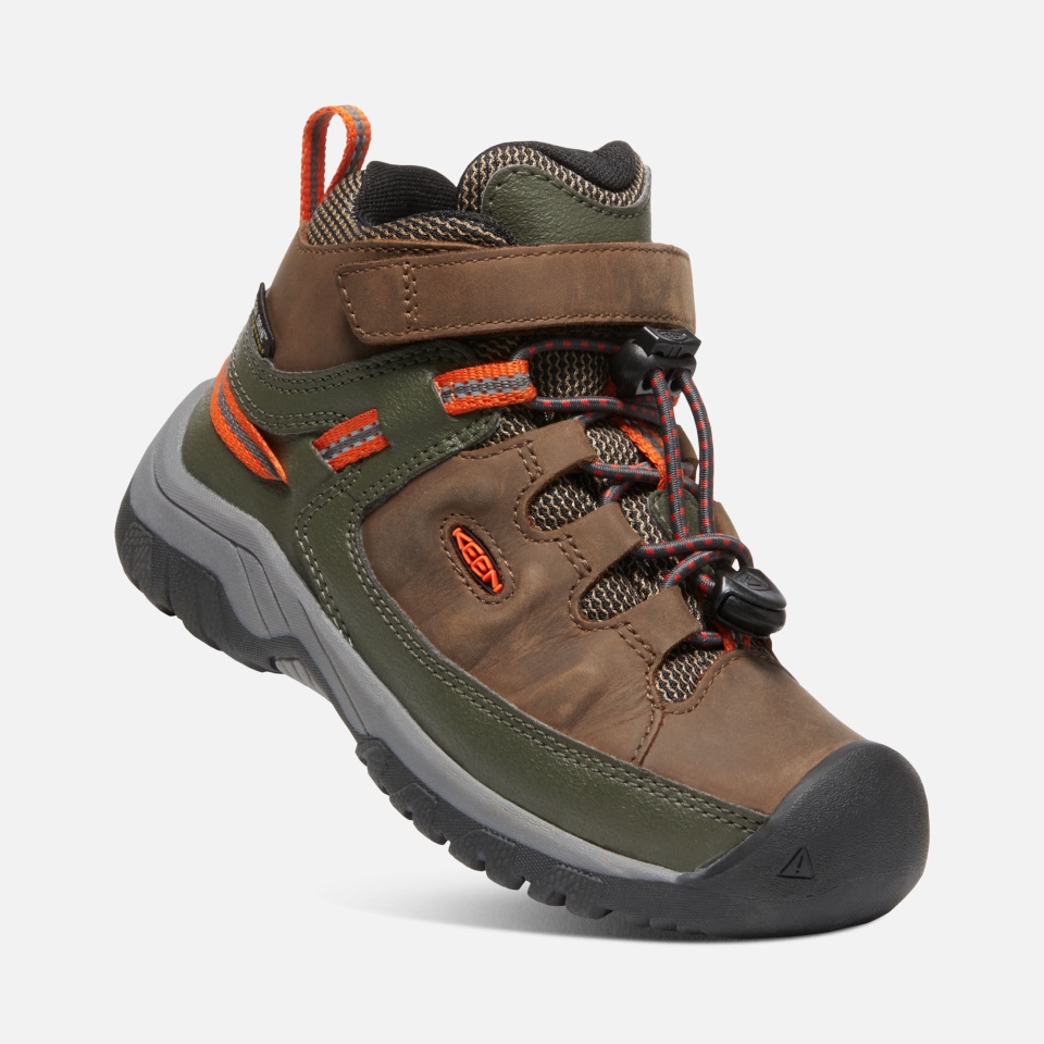 Bota Impermeable Targhee Para Niños Pequeños Dark Earth-forest Night